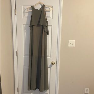 Bebe Chic Olive Maxi Dress